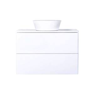 Тумба с раковиной Orange Otto Ot-75TuMDF+B08-360W подвесная