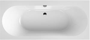 Квариловая ванна Villeroy&Boch Oberon 2.0 UBQ180OBR2DV-01 180x80 alpin