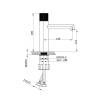 Смеситель для раковины Vincea Desire VBF-1D3CH хром фото 4