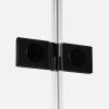 Душевое ограждение NEW TRENDY NEW RENOMA BLACK L 100x100x195 D-0205A/D-0112B (черный) фото 8