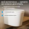 Унитаз подвесной Abber Bequem AC1102T безободковый, сиденье микролифт, белый фото 9