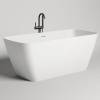 Ванна из искусственного камня Salini Agata S-Sense 180x80, глянцевая фото 2
