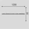 Панель декоративная Bello Deco А005-1 PU 120x3x60 фото 3