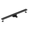 Душевой трап Wasserkraft Naab (Нааб) 86D90MB черный матовый, 90 см