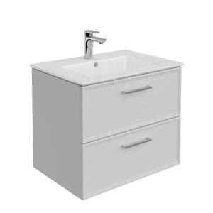 Тумба с раковиной Kerama Marazzi Piano белый, тумба PIA.CL.65\WHT.M + рак. PI.wb.65
