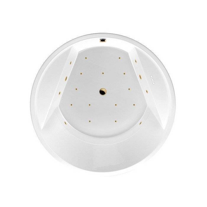 Акриловая ванна Excellent Great Arc RELAX WAEX.GRE16.RELAX.GL 160x160 золото