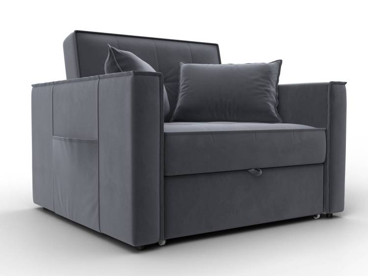 Кресло-кровать Лига Диванов Лига-104 (80) 134855 Серый