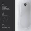 Акриловая ванна AM.PM Sense new W76A-150-070W-A 150x70 с каркасом фото 8