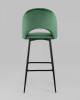 Стул барный Stool Group Меган AV 415-H30-08(B) велюр зеленый фото 4