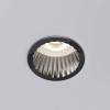 Встраиваемый точечный светодиодный светильник Elektrostandard Arco 15274/LED 12W 4000K черный жемчуг IP44
