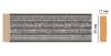 Молдинг DECOMASTER 156-44 240x1.1x5.1