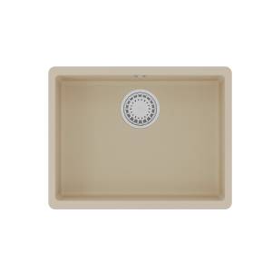 Кухонная мойка Lemark SINARA 540-U 9910074 подстольного монтажа из кварцгранита бежевый