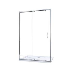 Душевая дверь в нишу Good Door Spirit WTW-140-C-CH СП00021 профиль глянцевый хром, стекло прозрачное, 140x190