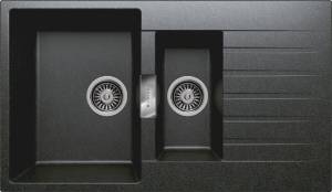 Мойка кухонная Tolero Loft TL-860/911 черная