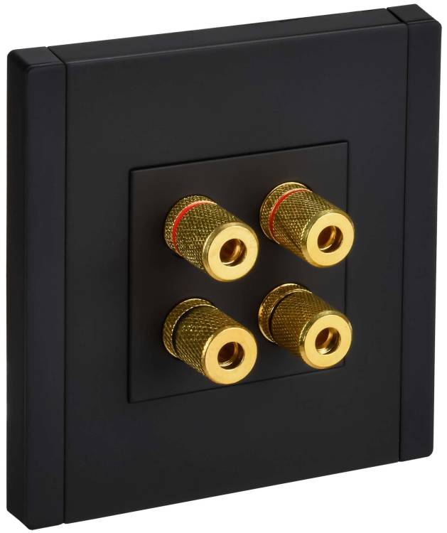 Акустическая розетка IEK Forte&Piano FP-S40-M-K02 черный