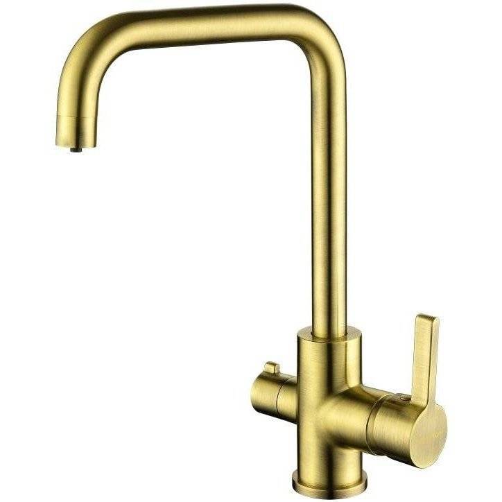 Смеситель для кухни Paulmark Logas Lo213021-BR бронза