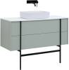 Тумба с раковиной Allen Brau Reality 1.32008.PWM папирус матовый, 121x50