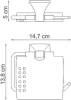 Держатель туалетной бумаги Wasserkraft Wern K-2525 фото 2