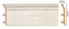 Плинтус DECOMASTER D233-70 240x2.3x12