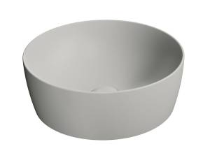 Раковина GSI Nubes 903917 серый матовый, 40x40