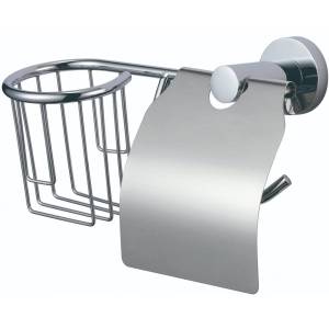 Держатель для туалетной бумаги и освежителя Savol 87 S-R08751 хром