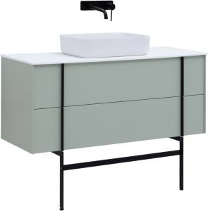 Тумба с раковиной Allen Brau Reality 1.32008.PWM папирус матовый, 121x50