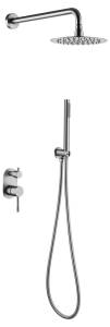 Душевой комплект Boheme Uno 464-INOX Inox