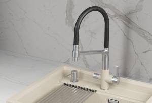 Смеситель для кухни Granula 5083 пирит