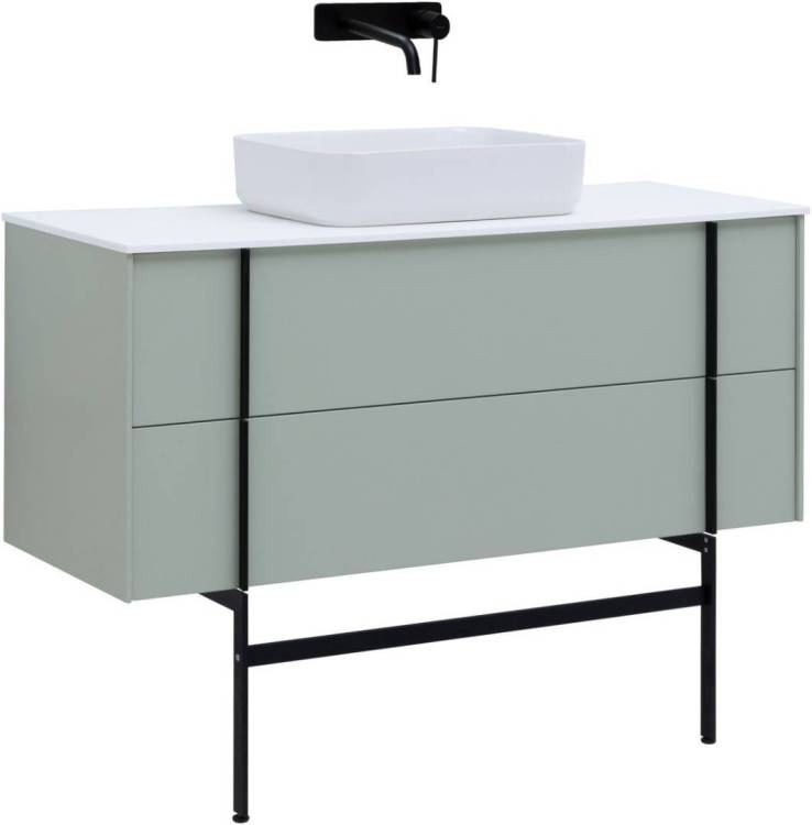 Тумба с раковиной Allen Brau Reality 1.32008.PWM папирус матовый, 121x50