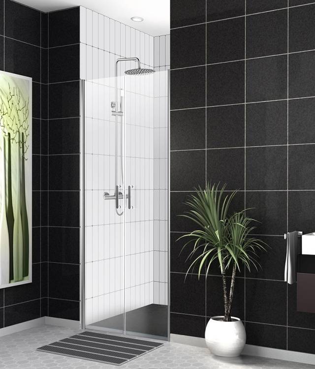 Душевая дверь BelBagno Uno B-2-110-P-Cr