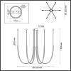 Люстра Odeon Light Monella 6639/70L фото 4