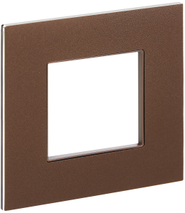 Рамка 1-постовая IEK Skandy SK-M12-M-K30 шоколад