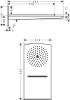 Верхний душ Hansgrohe Raindance Rainfall 180 AIR 2jet 28433000 фото 5