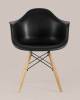 Кресло Stool Group Eames W DC-20070801 BLACK черное фото 3