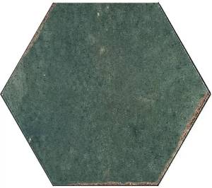 Керамогранит Marazzi Italy Lume MFFG Green Lux Esagona 18.2x21