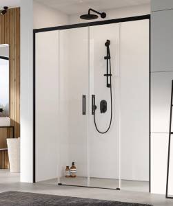 Душевая дверь Radaway Idea Black DWD 180 387128-54-01 Черный, Прозрачное 180x200.5