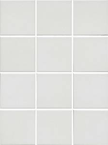 Керамогранит Kerama Marazzi Агуста 1332 белый (из 12 частей) 9.8x9.8