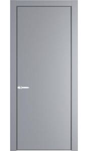 Межкомнатная дверь Profil Doors 1 PA полотно Смоки, профиль серая ночь 600x2000