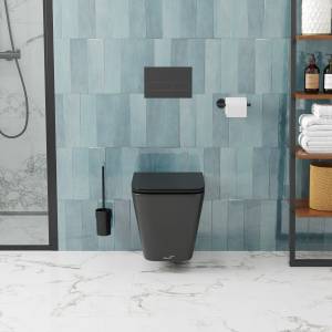 Унитаз подвесной Cerutti Spa Maiella Aria MB CT9163 черный