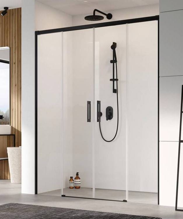Душевая дверь Radaway Idea Black DWD 180 387128-54-01 Черный, Прозрачное 180x200.5