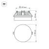 Встраиваемый светильник Arlight Ltd 020808 фото 3