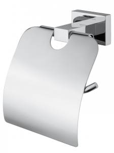 Держатель для туалетной бумаги Wonzon & Woghand WW-9726 с крышкой, хром