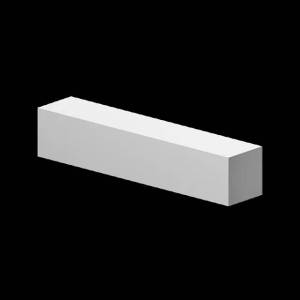 Профиль для внутреннего угла Artpole UG-33 для панелей Passage 80x6x6