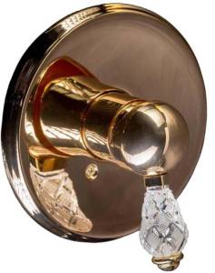 Смеситель для душа Boheme Crystal 285-CRST С ВНУТРЕННЕЙ ЧАСТЬЮ