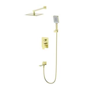 Душевой комплект Wonzon & Woghand WW-88939011-BG золотой