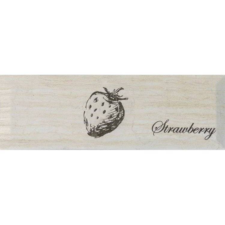 Декор Monopole Fruit Decor Creta Strawberry 10x30