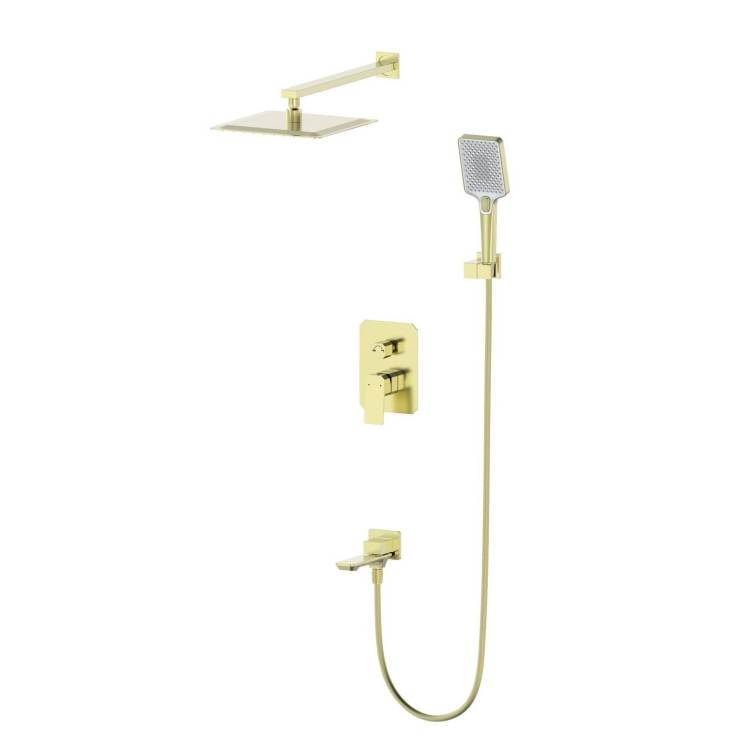 Душевой комплект Wonzon & Woghand WW-88939011-BG золотой