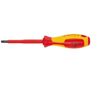 Отвертка KNIPEX Torx TX10 VDE, 160 мм, диэлектрическая