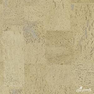 Пробковое покрытие IberCork Саламанка крем 4 VG Клеевое c Лаком 600x300x4