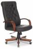 Кресло для руководителя Бюрократ T-9928WALNUT/ECO 1687729 черный